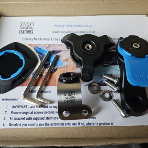 Stickyfeatures Classic Lambretta Phone/Nav Mount Kit